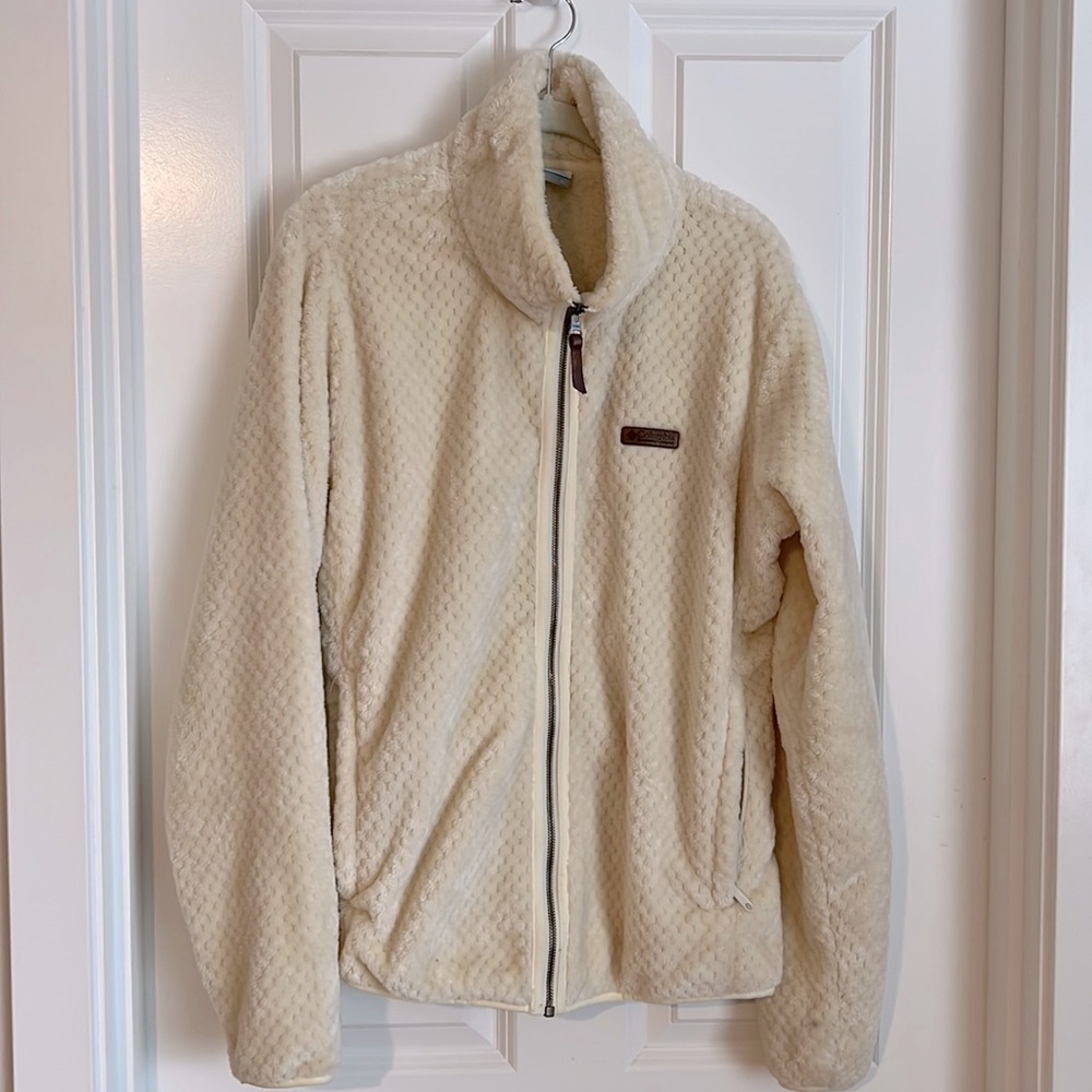 White Columbia cozy jacket